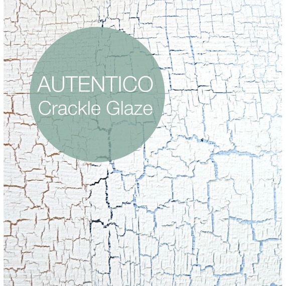 Autentico Crackle Glaze, Weathered Paint Crackle Medium, Shabby Chic,  Distressed, Crackle Finish, Crackle Paint, Crackle Paste, Chippy Paint 