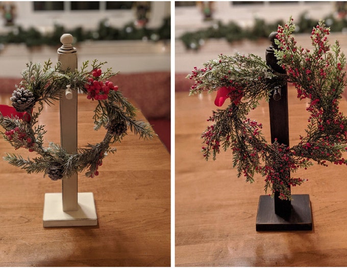 Wreath Stand Wreath Easel Crafting Easel Table Top Easel Etsy