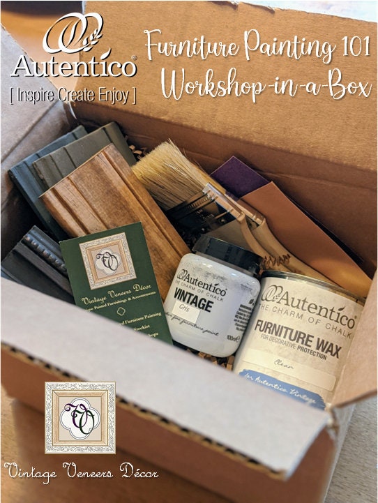 Virtual Furniture Painting 101, Chalk Painting Basics