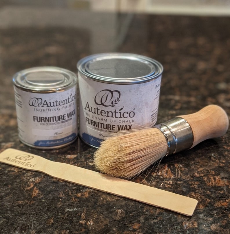 Autentico Furniture Wax, Clear Furniture Wax, Colored Furniture Wax