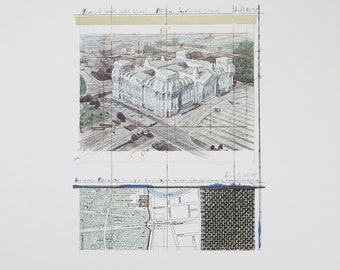 Tendue sur Ch/âssis 1art1 /Ânes Poster Reproduction sur Toile Louise Brown Deux Grandes Gueules 40 x 30 cm