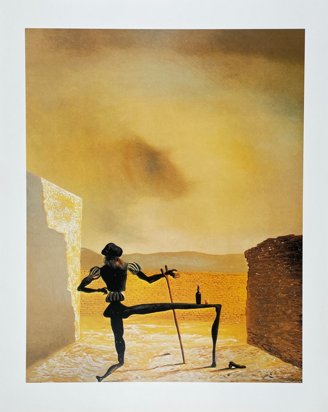 Salvador Dali Poster - the Ghost of Vermeer - Surrealist - Museum