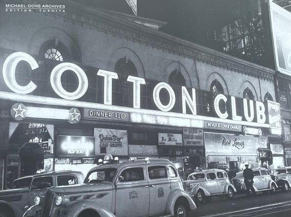 zwaar Trend Wantrouwen Buy Michael Ochs Exhibition Poster Cotton Club New York City Online in  India - Etsy