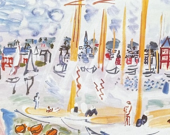Raoul Dufy, Original Exhibition Museum Poster - Etsy