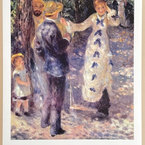 Auguste Renoir Exhibition Poster La Balan oire 1876 Swing auguste-renoir-exhibition-poster-la-balan-oire-1876-swing