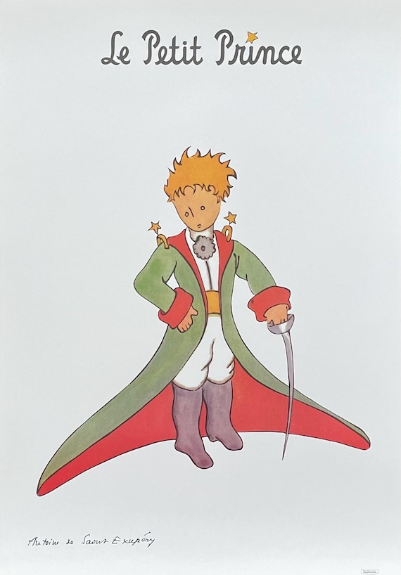 Antoine De Saint-exupery Exhibition Poster - Le Petit Prince - the