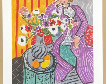 アネモネ花の油彩画 アンリ.ダンディ　サイン入り il_340x270.6061222132_mww2.jpg