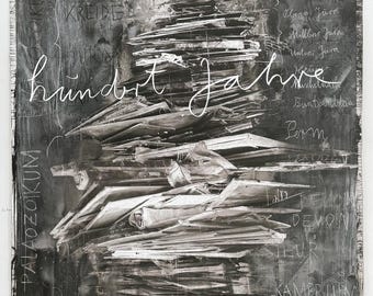 Anselm Kiefer Exhibition Poster - Salzburger Festspiele - Museum