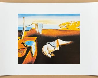 ダリ「記憶の固執」大型 額装 アートポスター 約89×70cm ダリ美術館購入 il_340x270.6713439493_t8hd.jpg