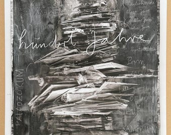 Anselm Kiefer Exhibition Poster - Salzburger Festspiele - Museum