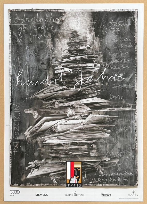 Anselm Kiefer Exhibition Poster - Salzburger Festspiele - Museum