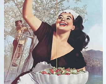 Cartel de la exposición Olio Radino - Aceite de oliva - cocina - restaurante - publicidad italiana - impresión artística - reproducción