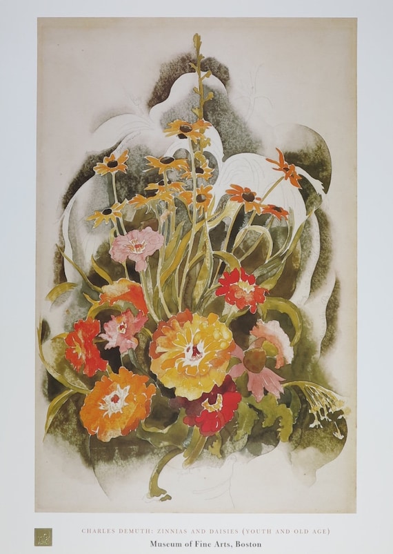 Rare Vintage Dufy “Bouquet” Offset Lithograph Rare Vintage Dufy “Bouquet” Offset Lithograph