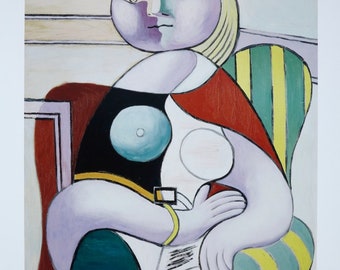 パブロ・ピカソ - 読書する女性 (1921) - 17