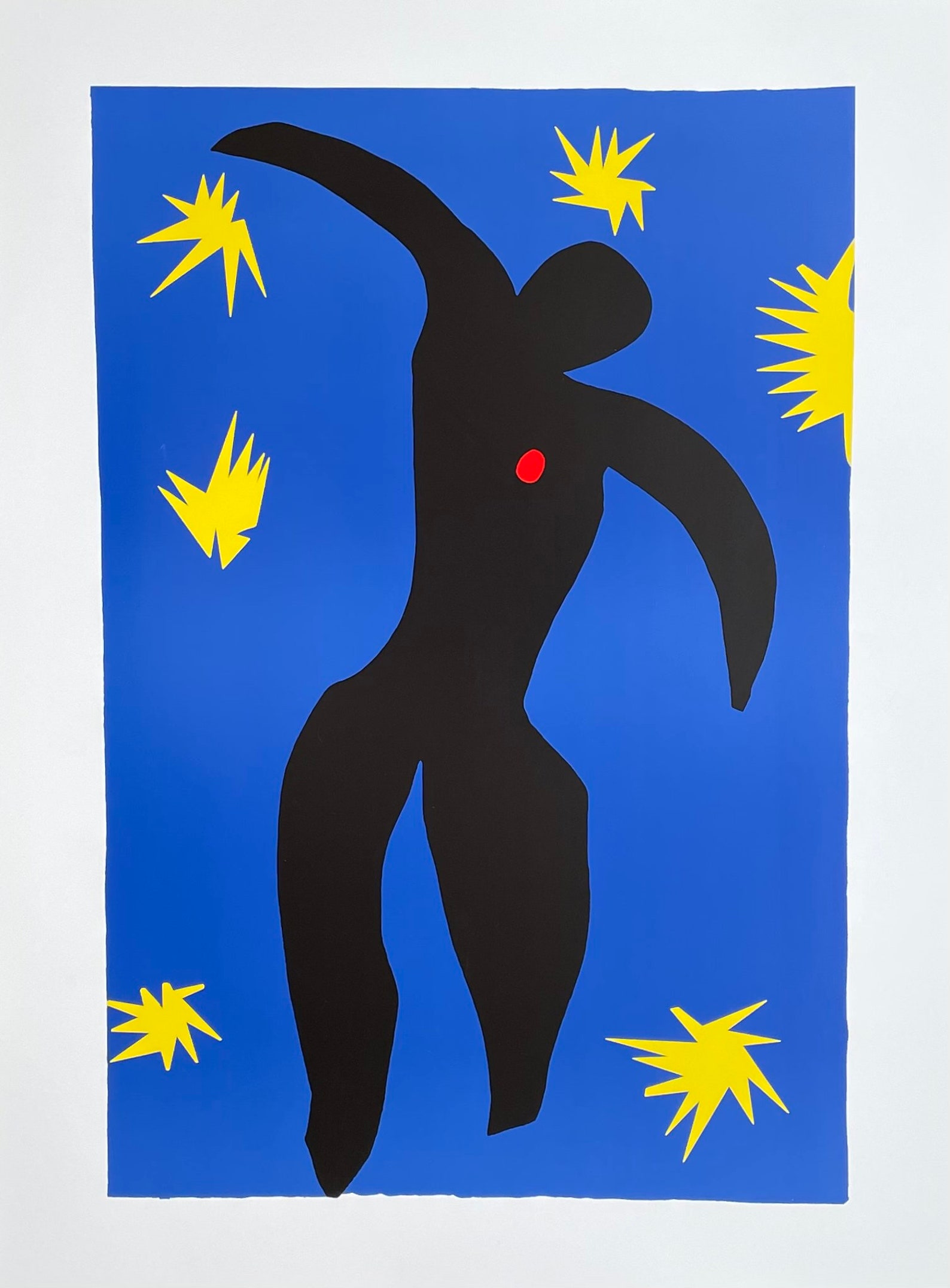Henri Matisse exhibition poster Jazz Icarus French Art Etsy