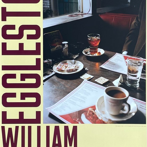 Affiche de l'exposition William Eggleston - Le mystère de l'ordinaire - artiste du musée - impression d'art - photographe américain
