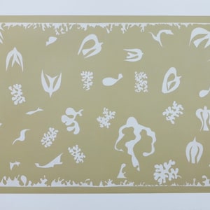 Cartel de la exposición Henri Matisse - Oceanie le ciel, 1946 - Arte francés - artista del museo - impresión de arte