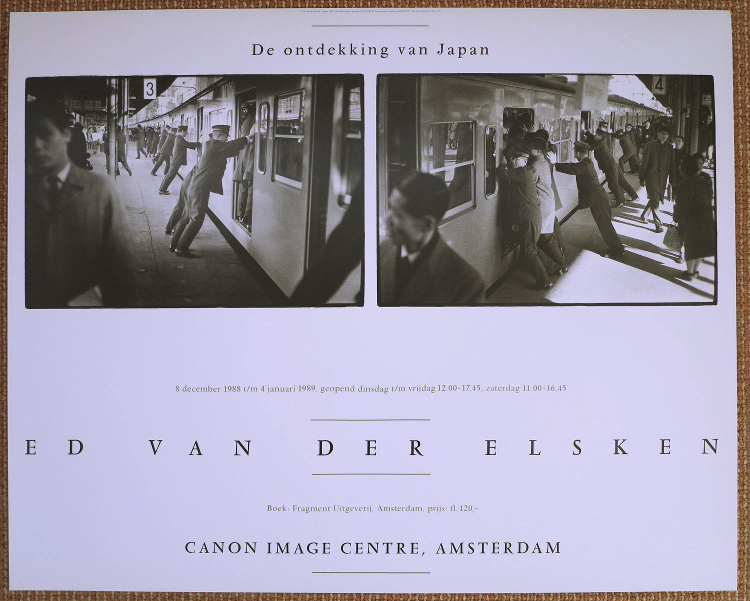 Ed Van Der Elsken Print - the Discovery of Japan - Vintage