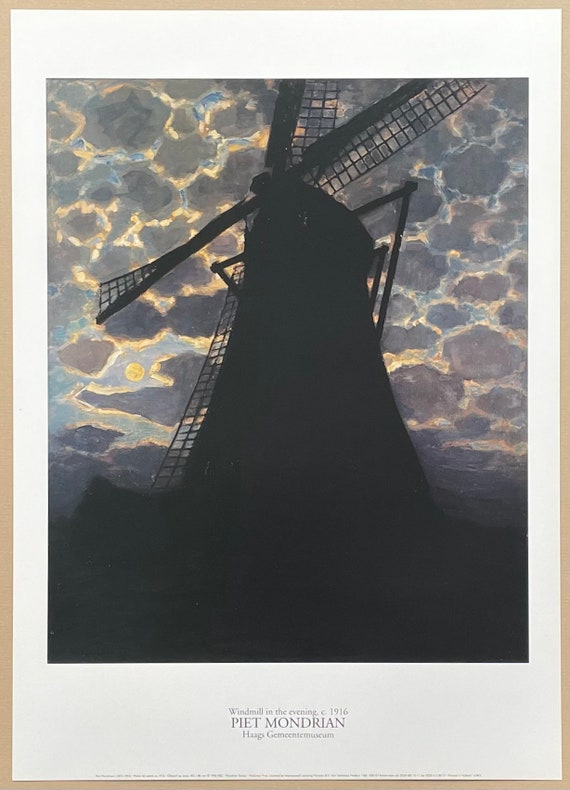 油絵　絵画　ピエト・モンドリアン　アート ピエト モンドリアン コンポジション ライン カラー 絵画 インテリア