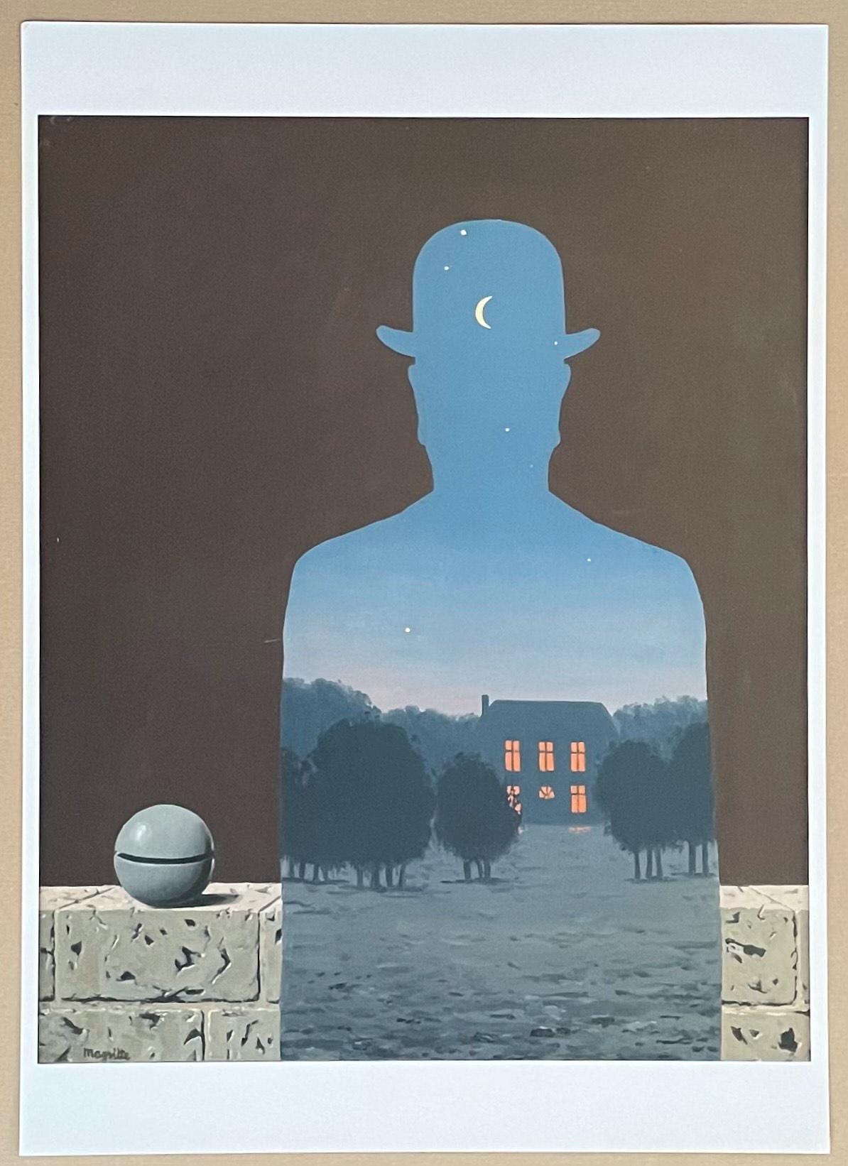 Un Musee Ephemere 1986（ルネ マグリット） ポスター販売のアズ