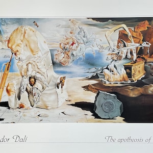 Salvador Dali Poster - Die Apotheose des Homer - surrealistisch - Museumskünstler - Kunstdruck