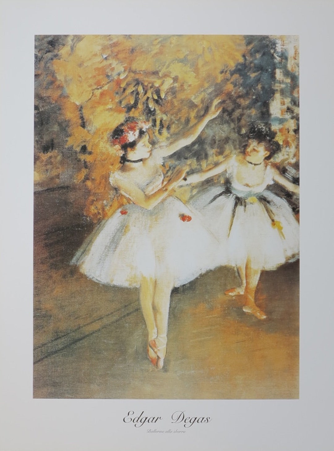 Poster della mostra di Edgar Degas Ballerine ballerino ballerina stampa  vintage impressionista - Etsy Italia