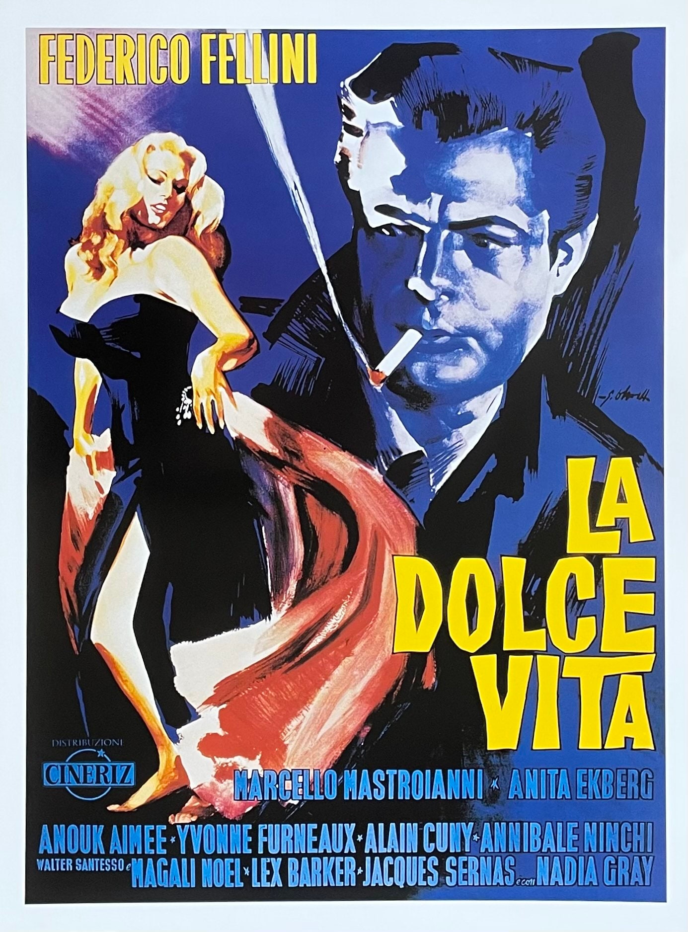 La dolce vita poster - Etsy España