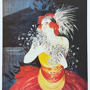 Manifesto della mostra di Aix-Les-Bains - Francia - turismo - viaggio - stampa d'arte decorativa - ristorante - bar - riproduzione - Leonetto Cappiello