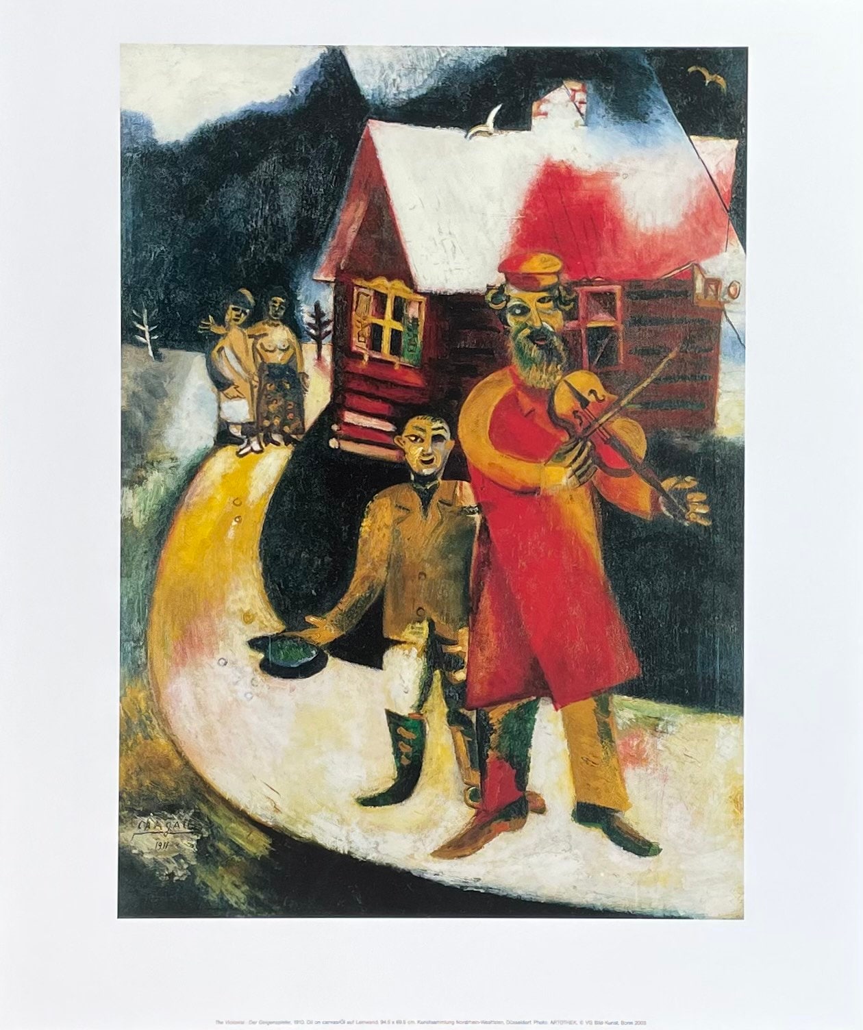 Chagall Violinist - Etsy