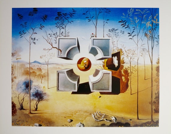 Omvendt uddannelse picnic Salvador Dali Poster Untitled 1948 Museum Print Offset - Etsy