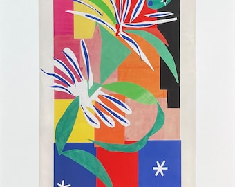 Henri Matisse exhibition poster - Danseuse Creole - French Art - museum artist - art print