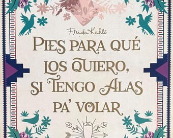 Frida Kahlo exhibition poster - museum artist - art print - Mexican female painter