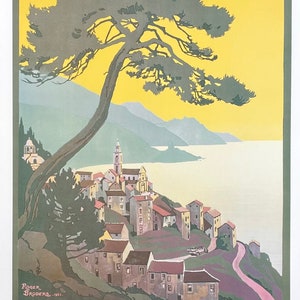 Le Tour du Cap Corse - Córcega - Francia - Sol - Viajes - Turismo francés - impresión de arte decorativo - cartel de exposición - reproducción