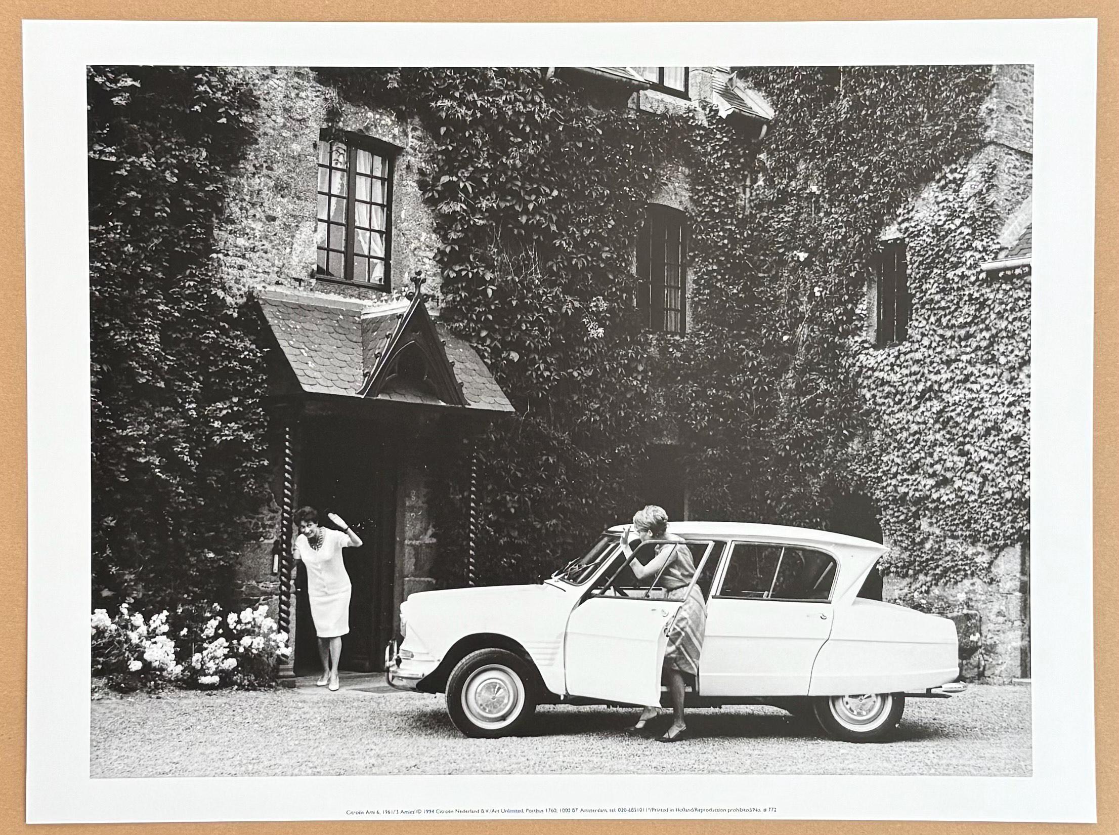 シトロエン展示会ポスター - アミ 6 - フランスのクラシックカー