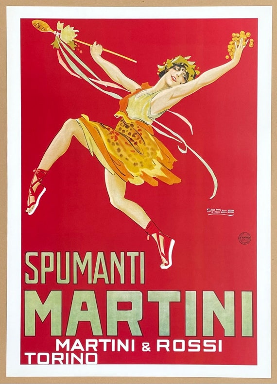 Spumanti Exhibition Poster - Martini and Rossi - Drinks