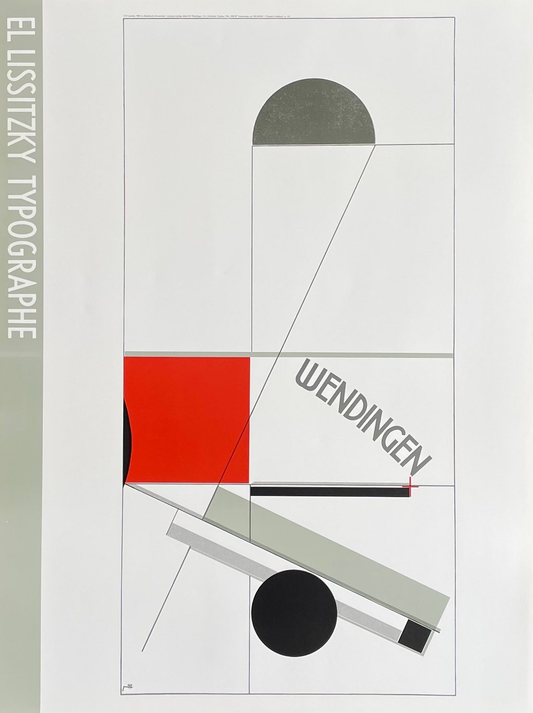 EL LISSITZKY エル・リシツキー 作品集 グラフィックデザイン アート El Lissitzky From Two Quadrants エル・リシツキー 復刻版