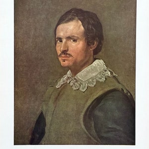 Cartel de la exposición Diego Velázquez - Retrato de un joven - National Gallery of Art - Washington DC - impresión de arte vintage - década de 1970