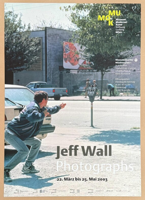 Jeff Wall Exhibition Poster - Photographs - Museum Artist - Art