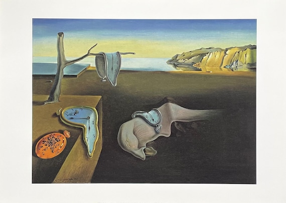 Memoria Di Salvador Dalì Quadro Orologi Dali Persistence Of La