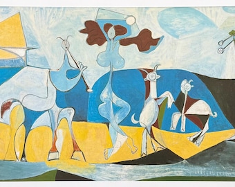 PICASSO Vintage Print 1955 