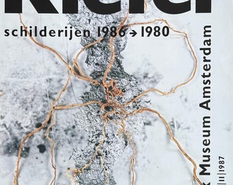 アンゼルム・キーファー展ポスター - ロトの妻 - クリーブランド美術館