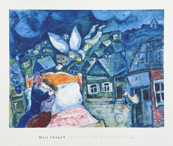 Marc Chagall Exhibition Poster - the Dream - the Phillips