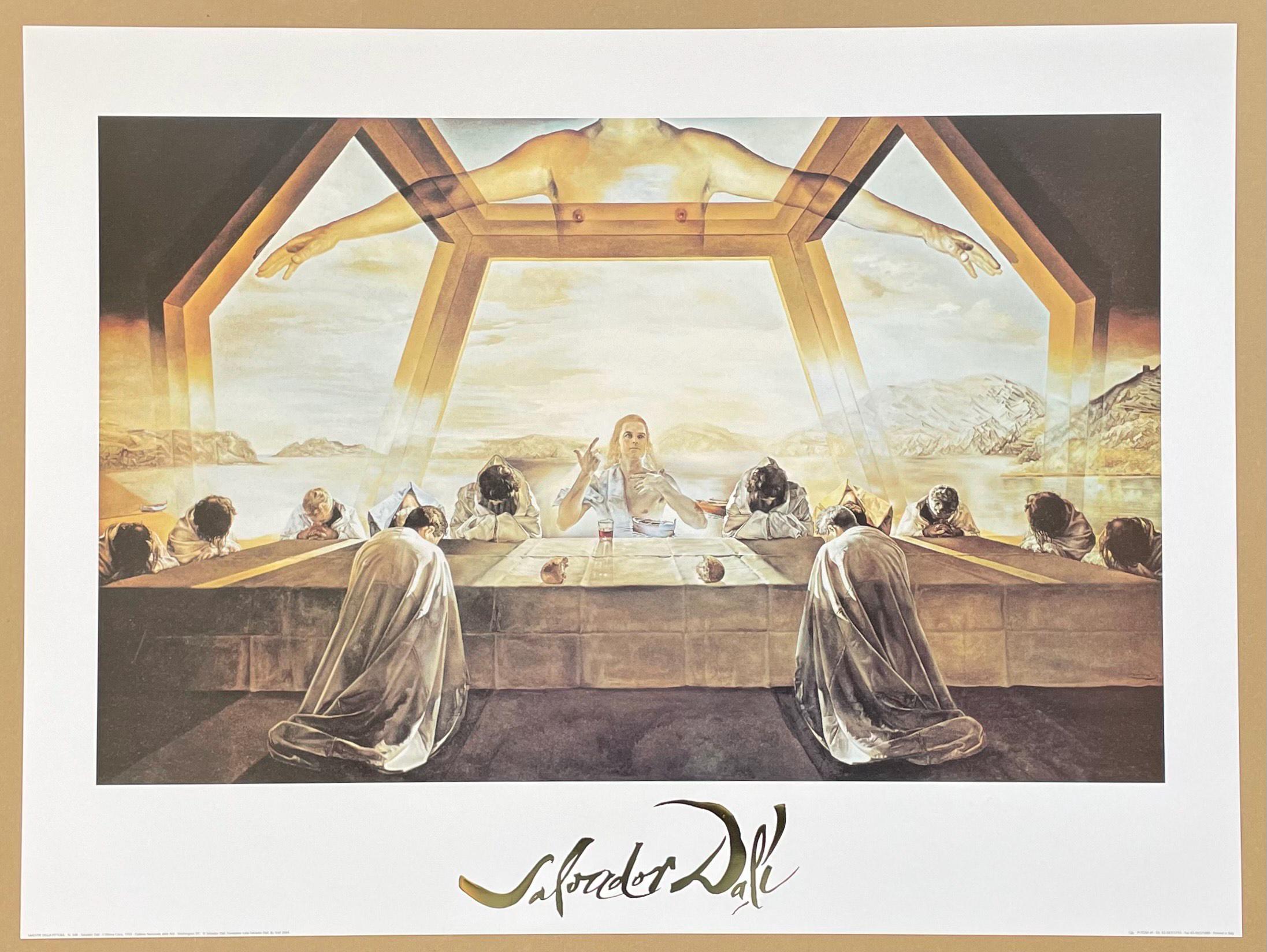 Salvador Dali Exhibition Poster - L'ultima Cena - Last Supper