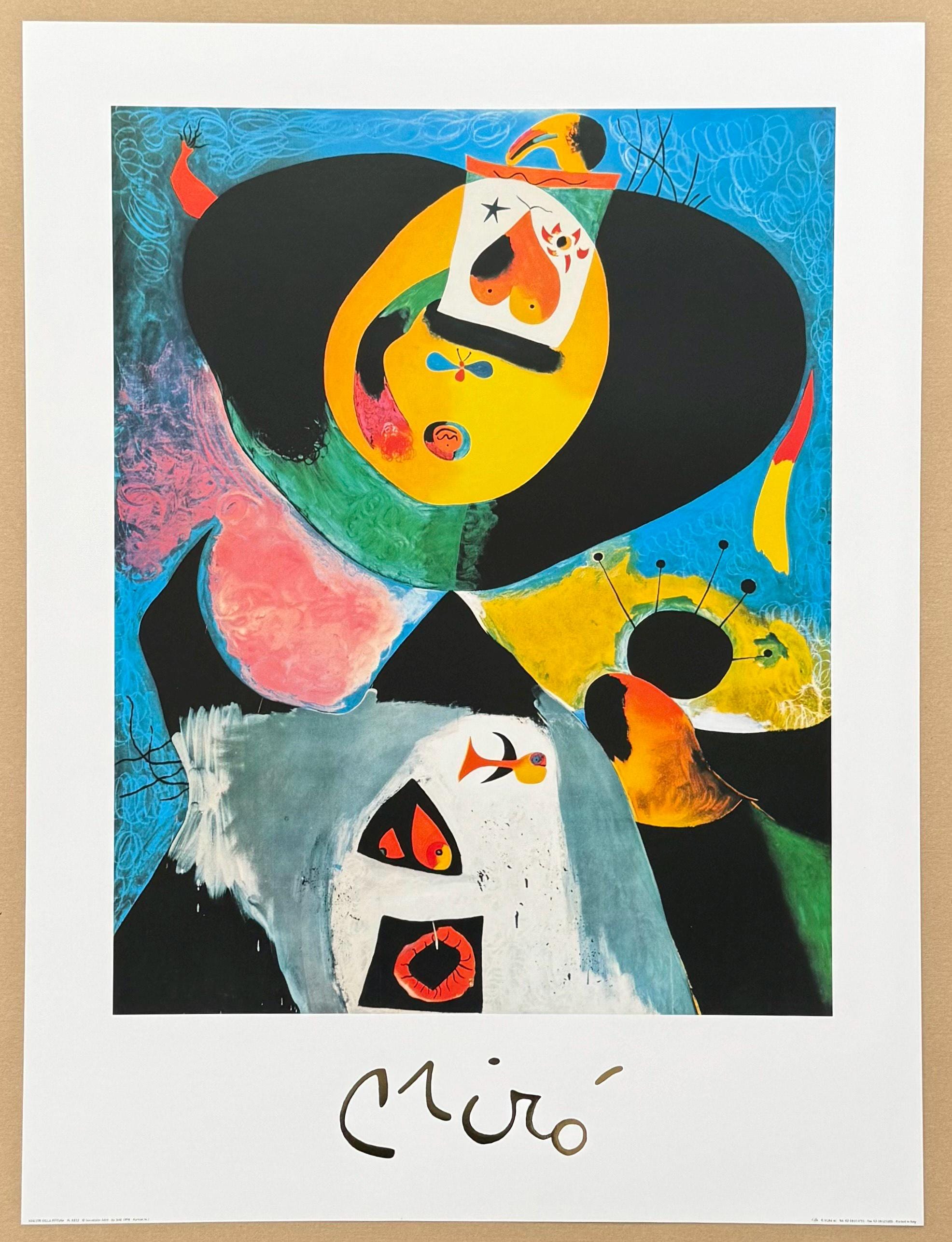 ジョアン・ミロ展ポスター - 肖像画 No. 1 - シュルレアリスム