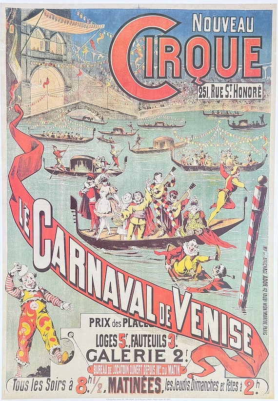 Vintage Venise French Exhibition Poster Vintage Venise French Exhibition Poster