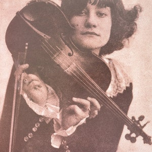 Odette Myrtil exhibition poster - American actress, singer and violist of French Birth - museum artist - art print - Henri Berssenbrugge