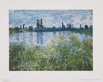 Claude Monet Exhibition Poster Bordighera Gallery Quality - Etsy
