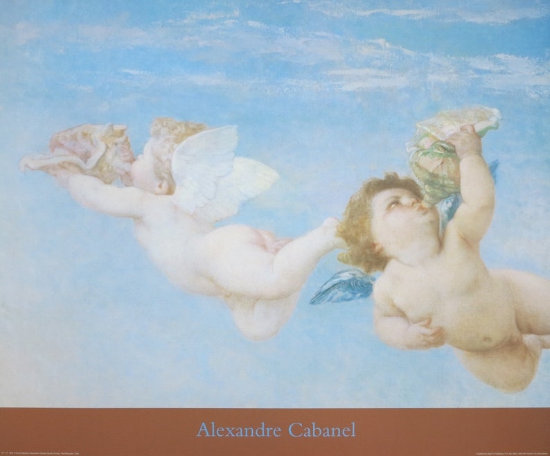 Alexandre Cabanel Exhibition Poster Birth of Venus French | Etsy