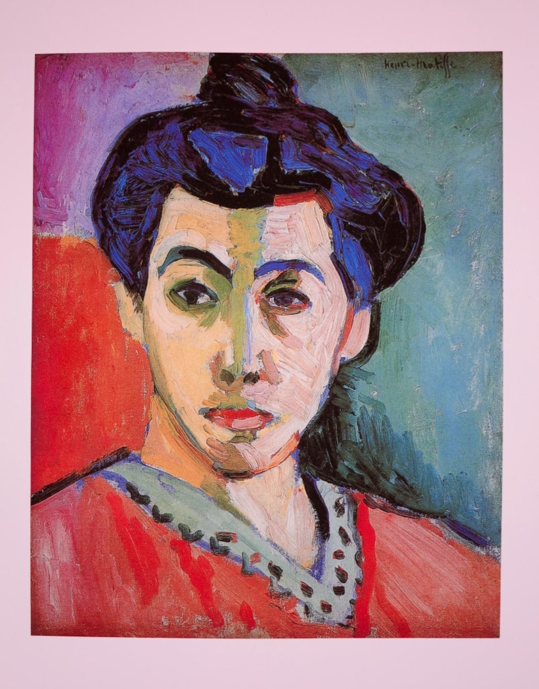 Henri Matisse Exhibition Poster - the Green Stripe