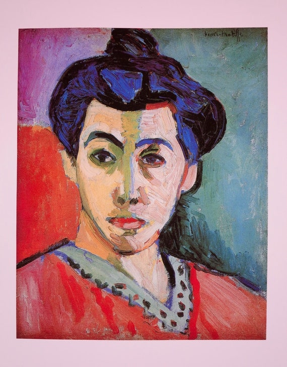 Henri Matisse Exhibition Poster - the Green Stripe